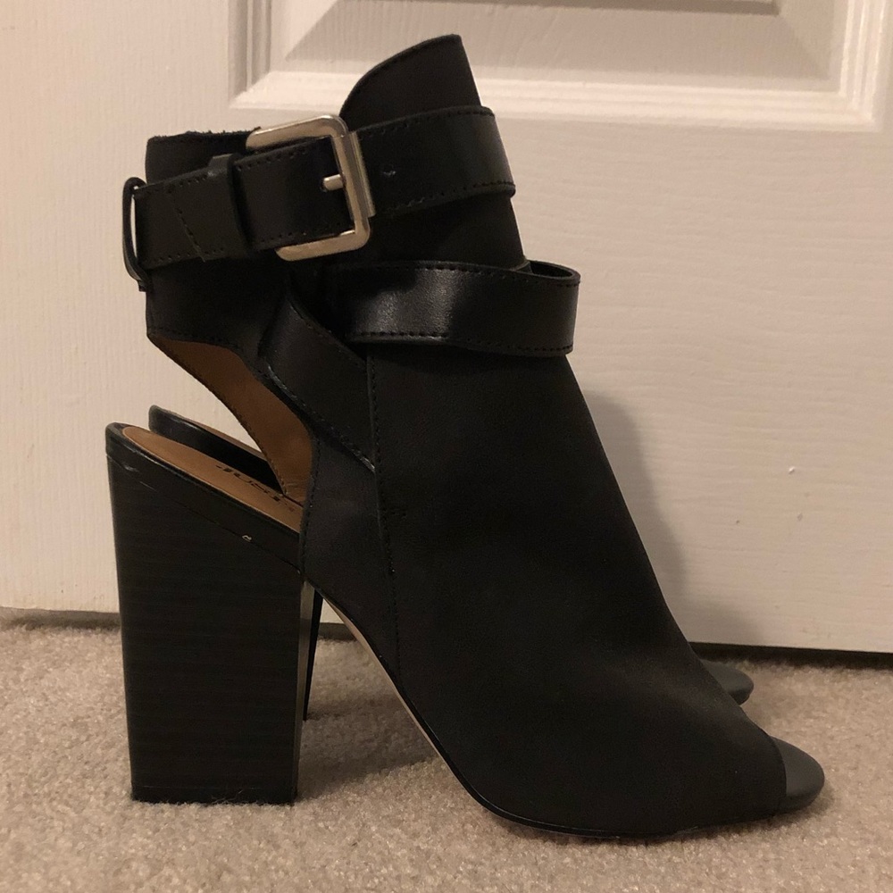 Just fab black heels